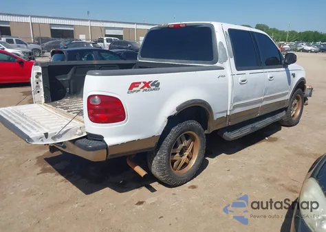 2002 Ford F-150 Lariat/Xlt из США, поврежденный, VIN 1FTRW08L22KA98816